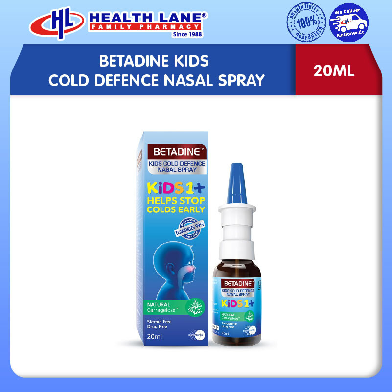 BETADINEKANAK-KANAKS COLD DEFENCE NASAL SPRAY (20ML)